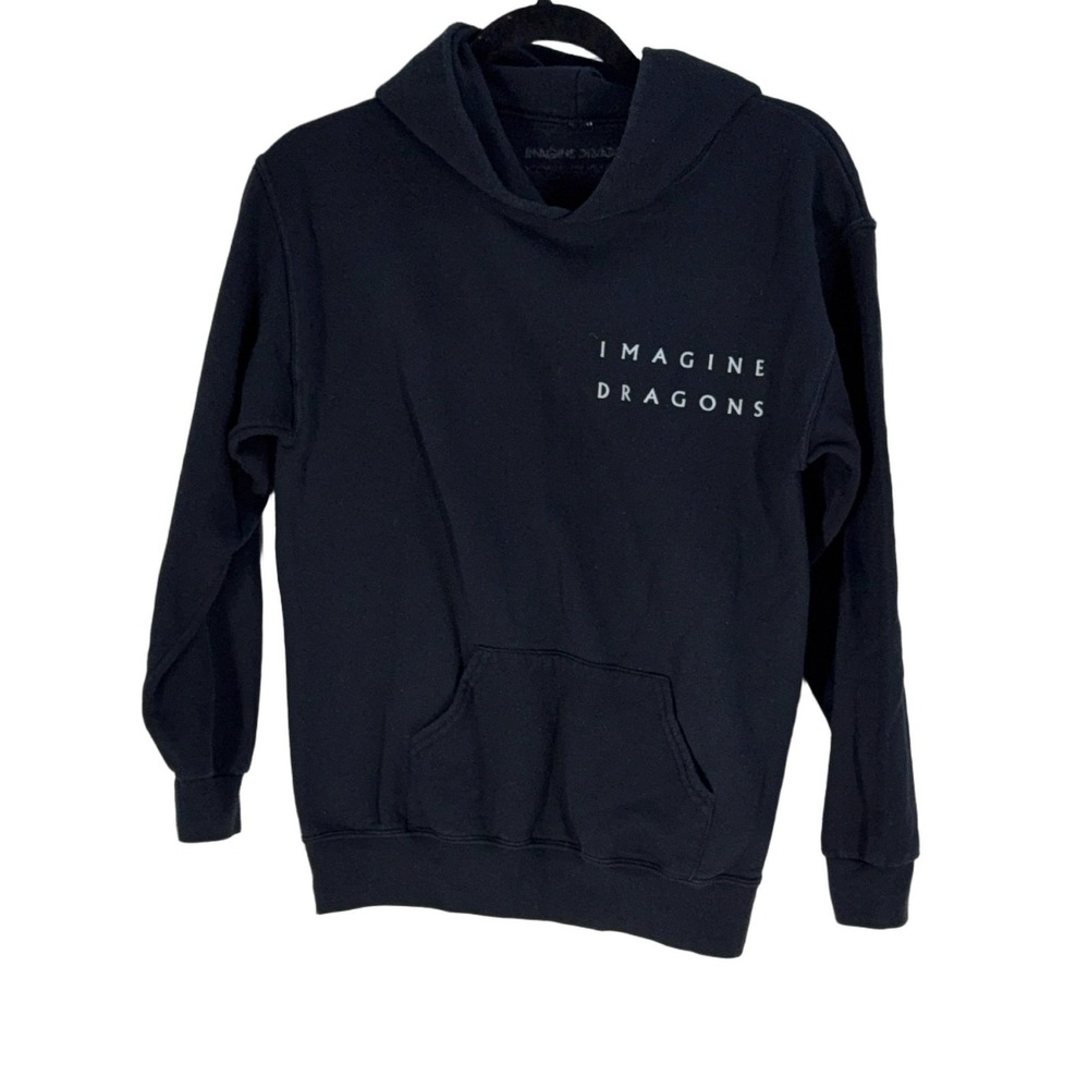 Imagine Dragons Mercury World Tour 2022 Hoodie Black Pullover Unisex Size L